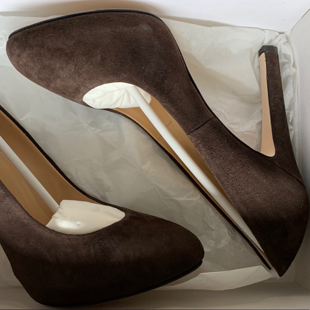 Giuseppe Zanotti Cindy Brown Suede Pumps ❤️
